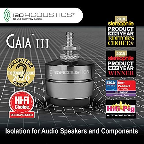 IsoAcoustics Gaia Series Isolation Feet for Speakers & Subwoofers (Set of 4) - Image 5