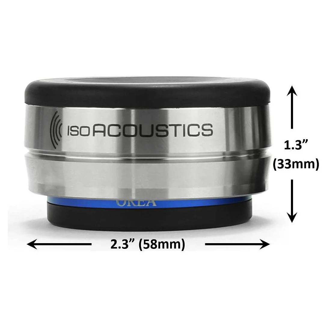 IsoAcoustics OREA Graphite Isolator Feet for Audio Components and Turntables - Image 19