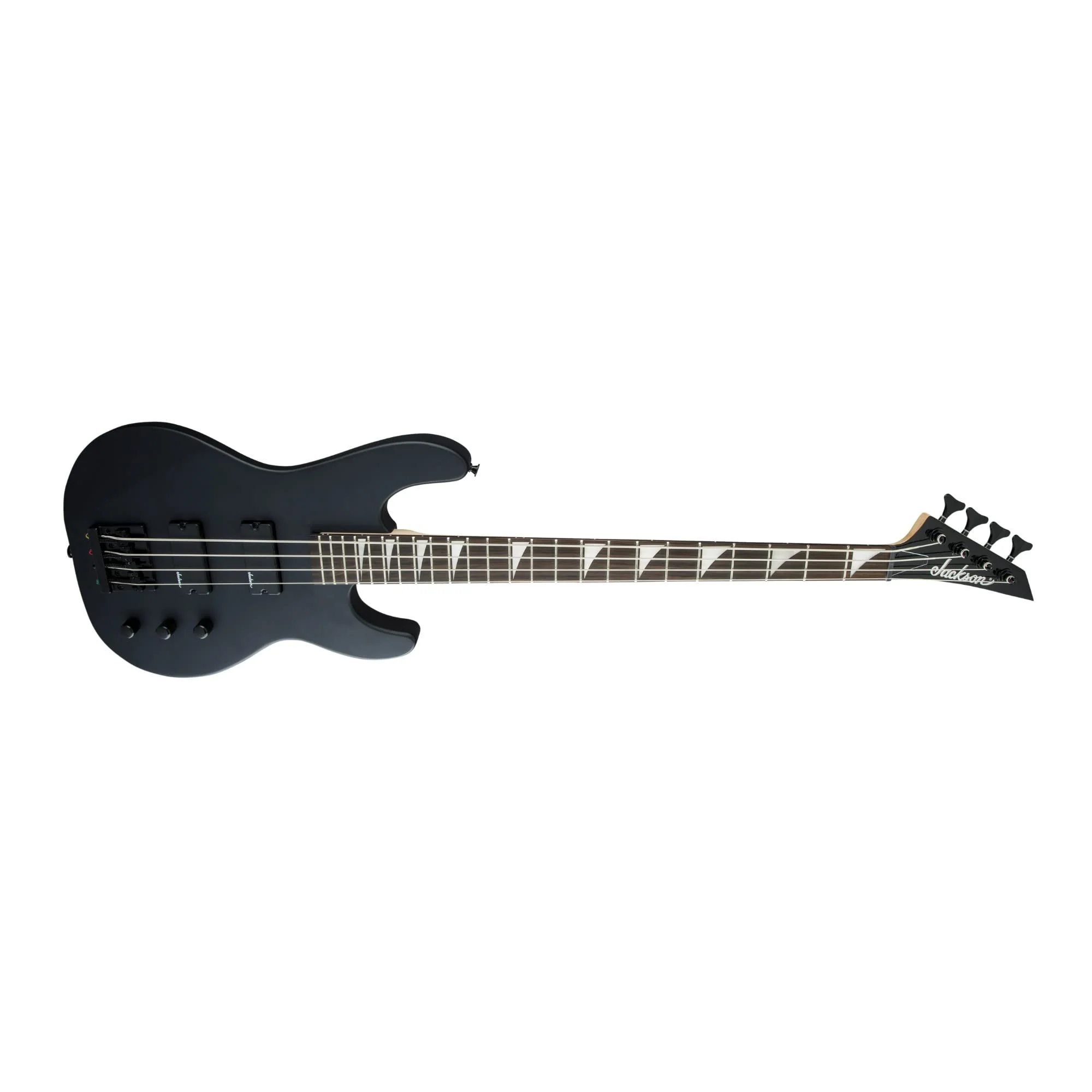 Jackson JS Series Concert Bass JS2, Satin Black, Amaranth Fingerboard - Image 4