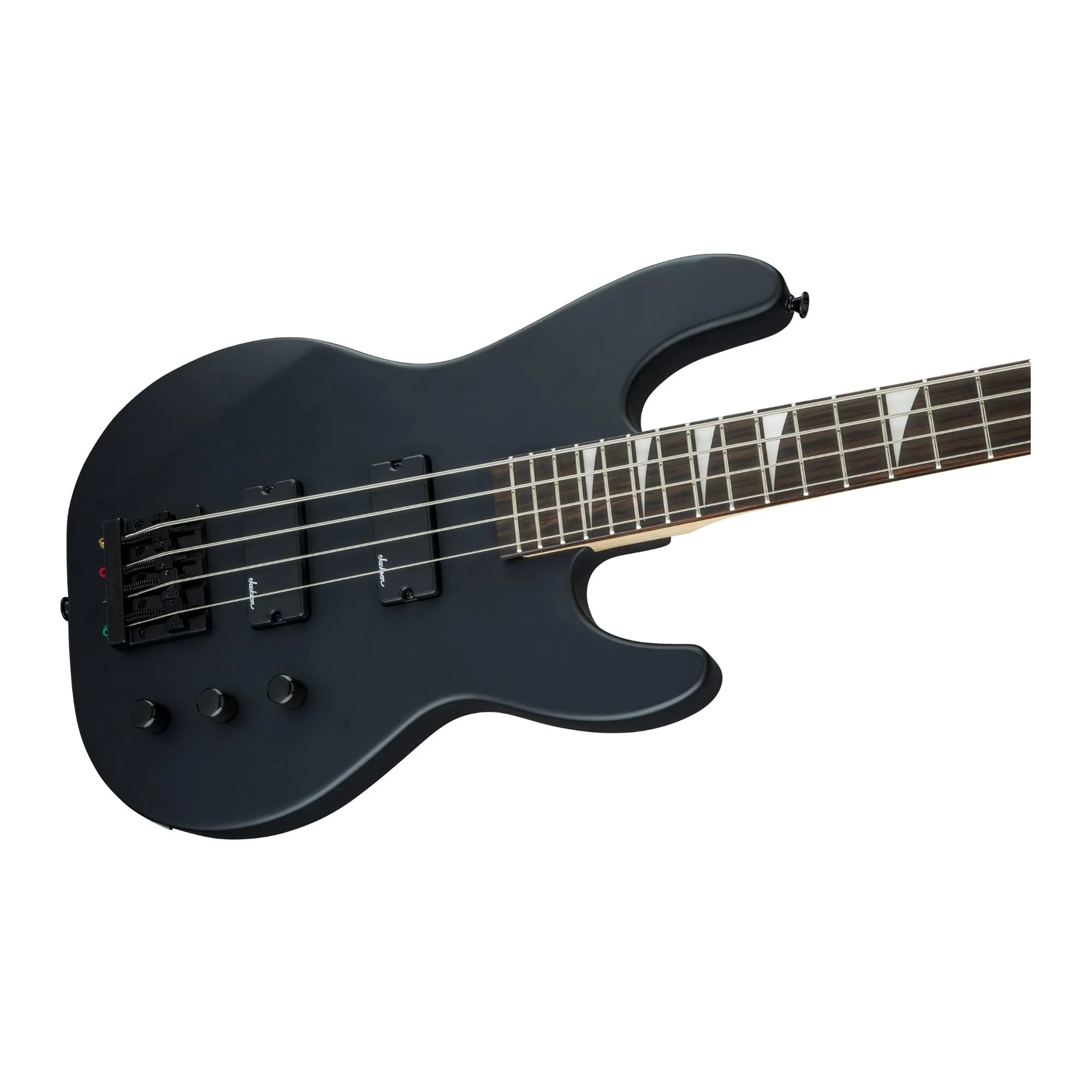Jackson JS Series Concert Bass JS2, Satin Black, Amaranth Fingerboard - Image 8