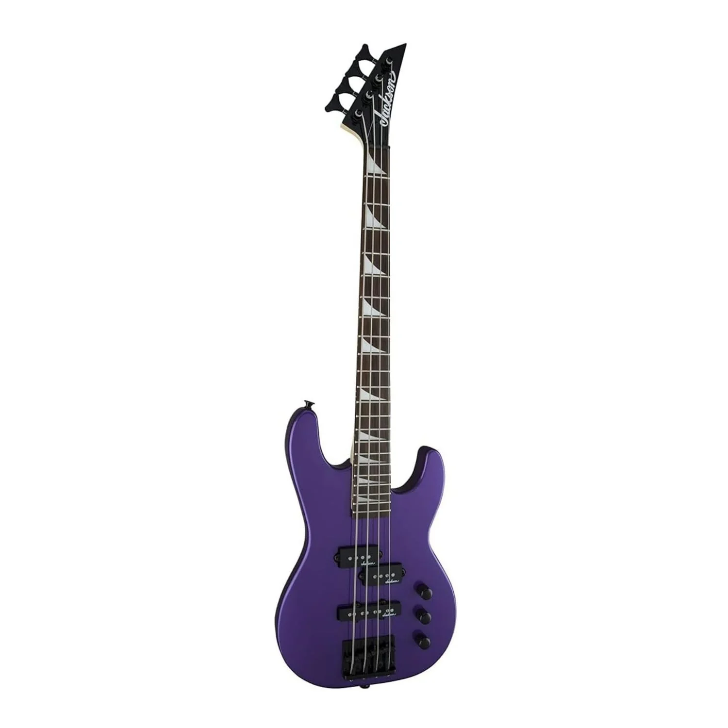 Jackson JS Series Concert Bass Minion JS1X, Amaranth Fingerboard, Pavo Purple - Image 4