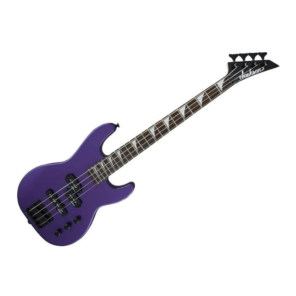 Jackson JS Series Concert Bass Minion JS1X, Amaranth Fingerboard, Pavo Purple - Image 6