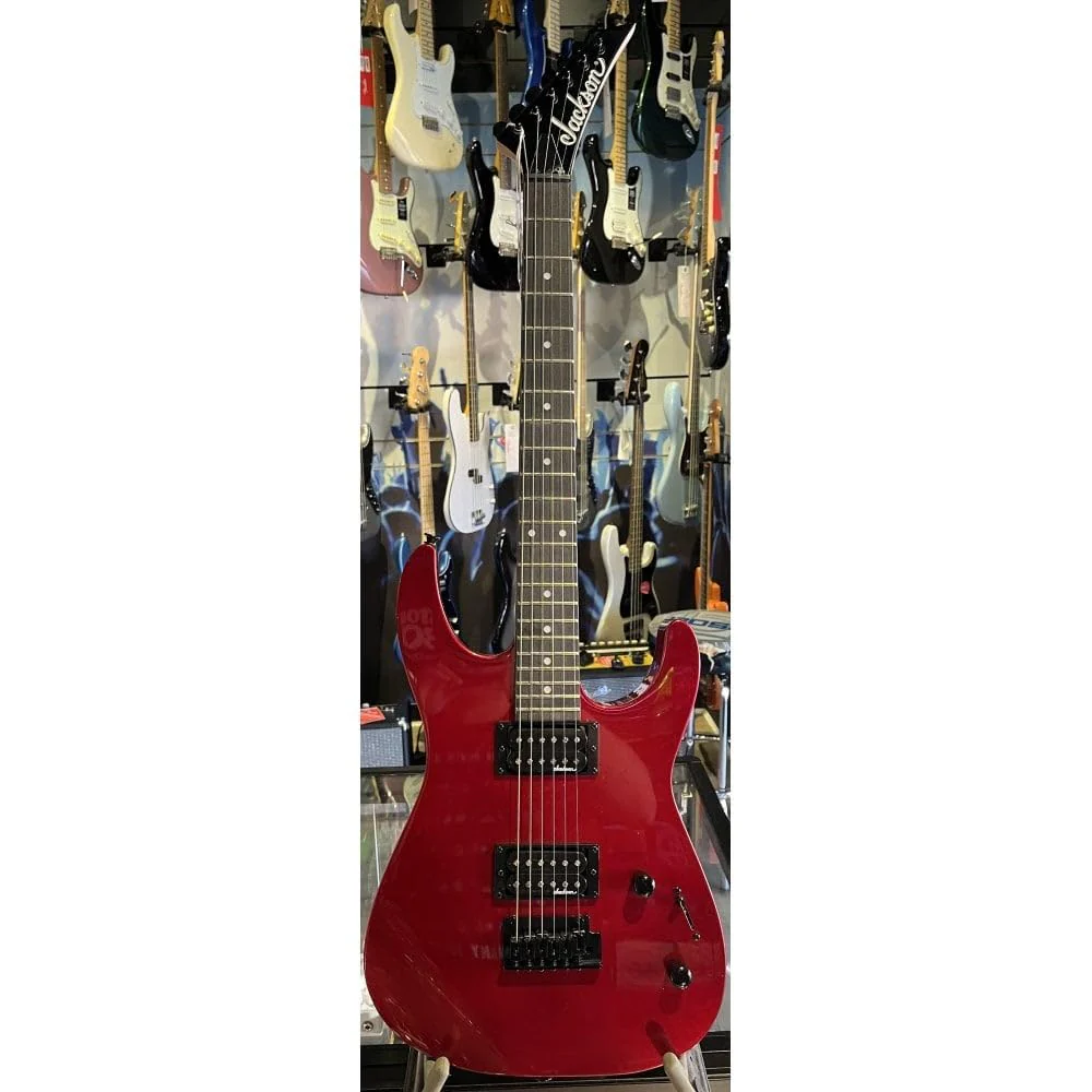 Jackson JS Series Dinky JS11 6-String Right-Handed Electric Guitar with Amaranth Fingerboard (Metallic Red) - Image 7