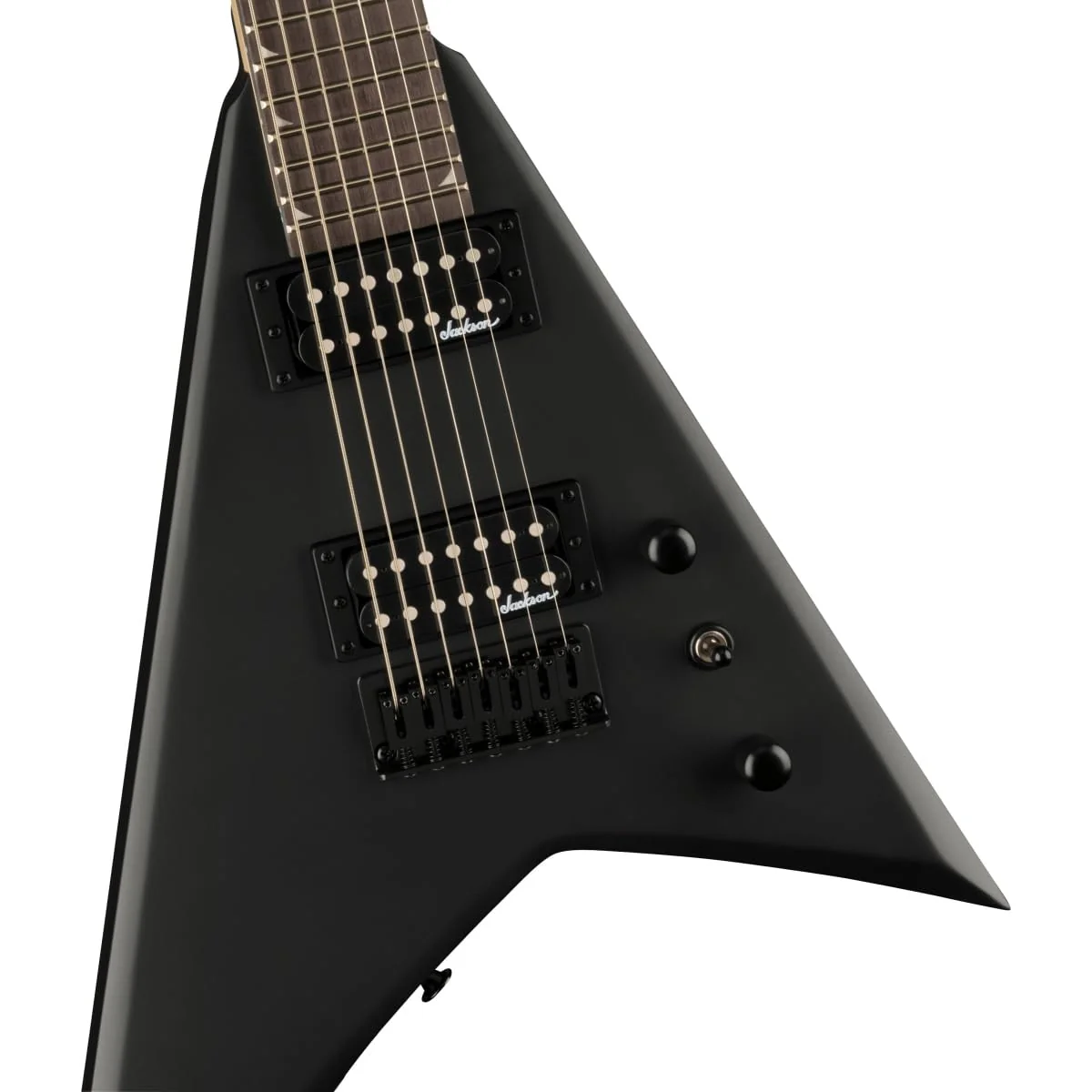 Jackson Rhoads JS22 HT 7-string Electric Guitar - Satin Black - Image 14