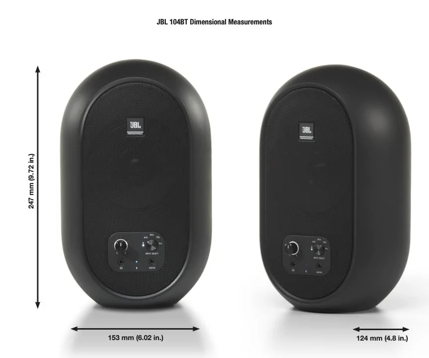 JBL Professional 1 Series 104-Bt Bluetooth Multimedia Corded Electric Desktop speakers - Image 6