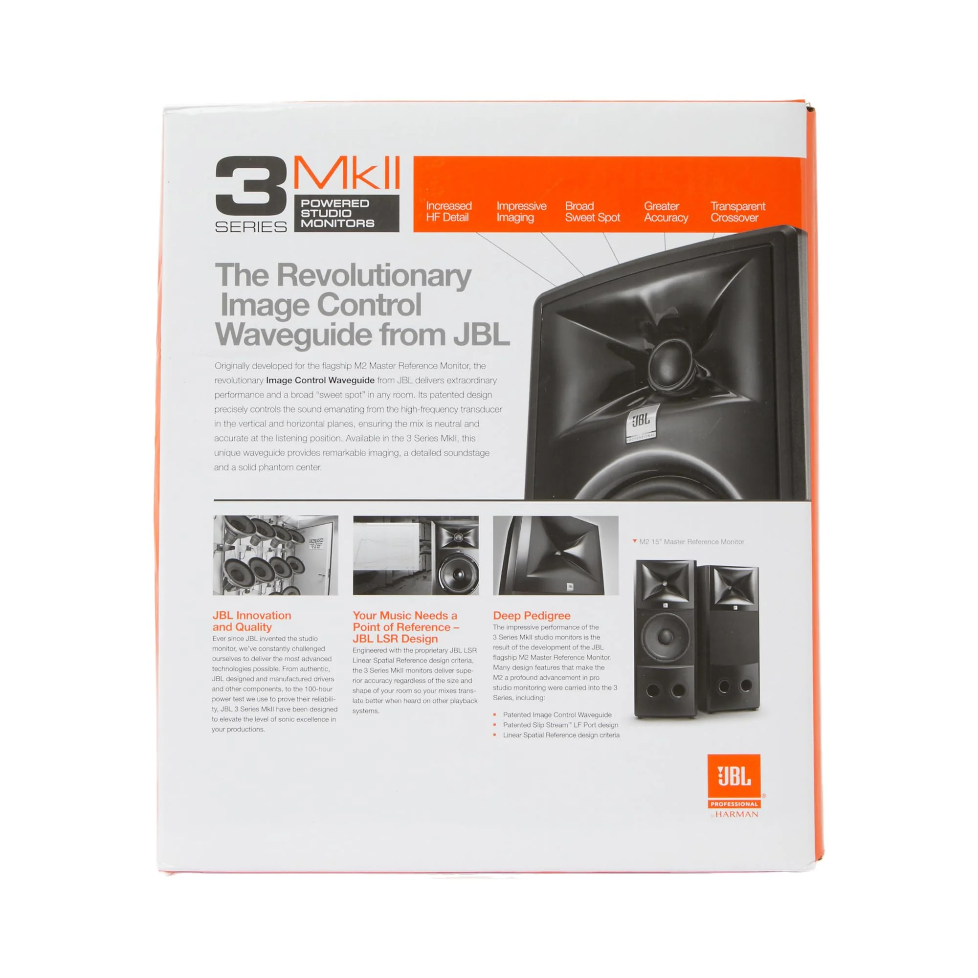 JBL Professional 305P MkII Powered 5" Two-Way Studio Monitor - Image 5