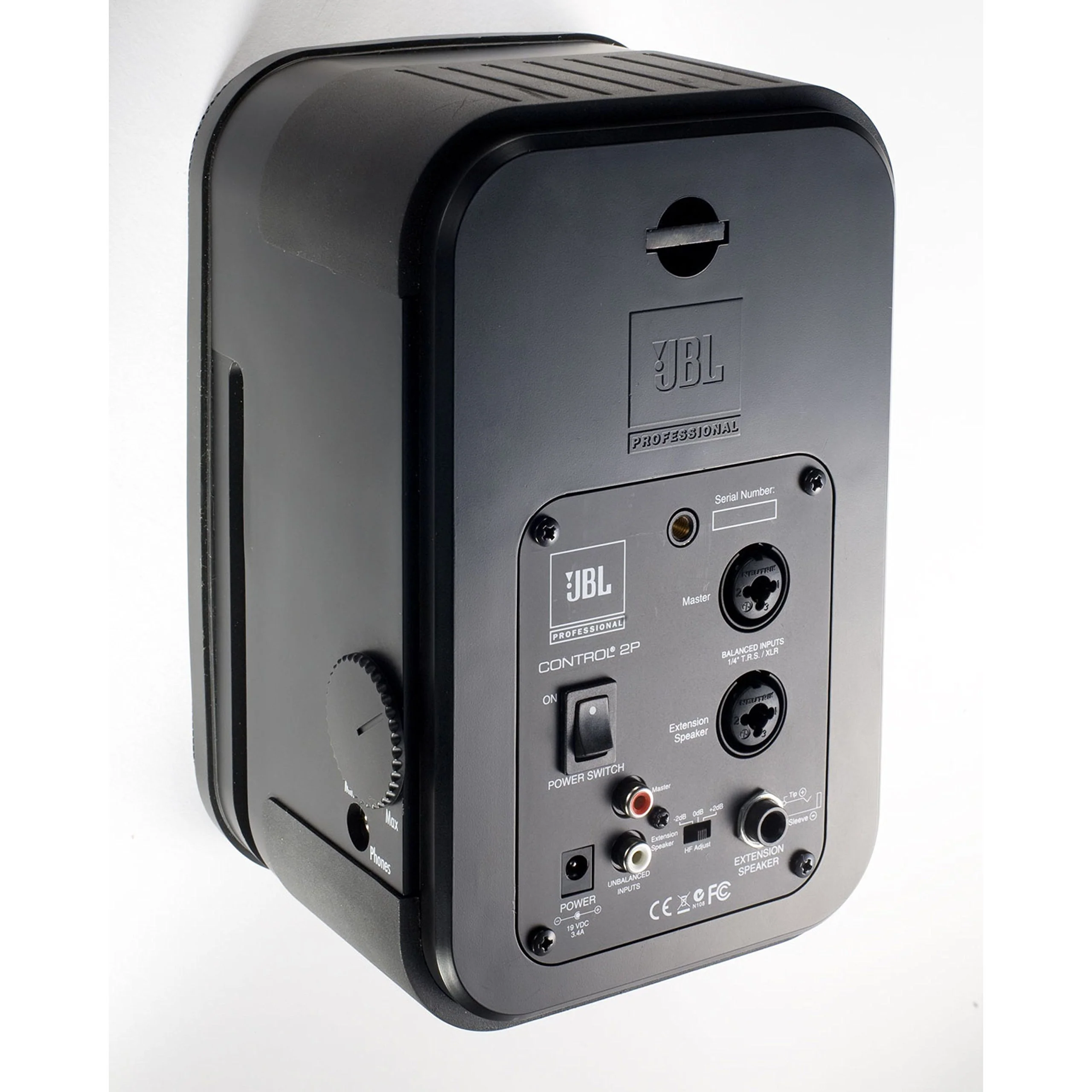 JBL Professional C2PM Control 2P Compact Powered Monitor, Master Speaker Only, Black - Image 3