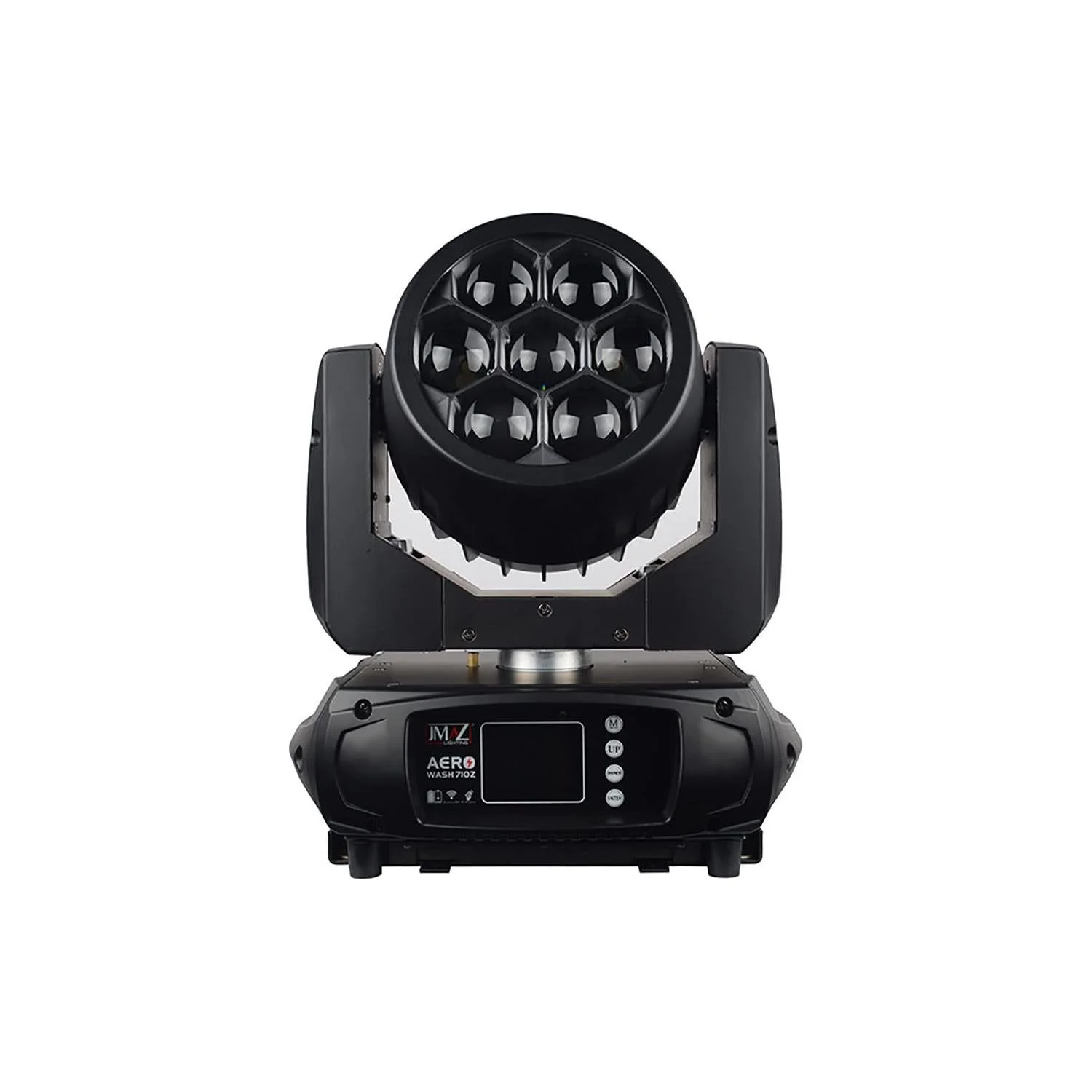 JMAZ AERO WASH 710Z Battery Powered LED Wash Moving Head Fixture with 7 Quad RGBW LEDs - Image 2