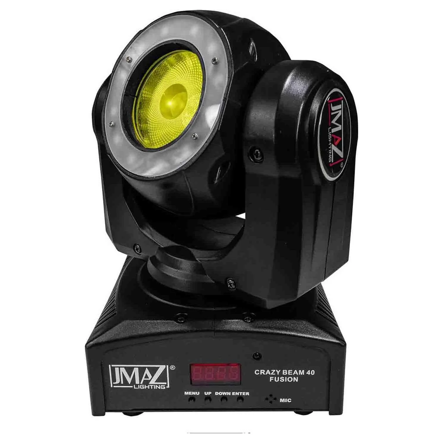 JMAZ Crazy Beam 40 Fusion LED Moving Head Beam Light 40-Watt Quad RGBW with LED Ring DMX512 For Stage Light Disco DJ Wedding Party Show Live Concert Lighting - Image 2