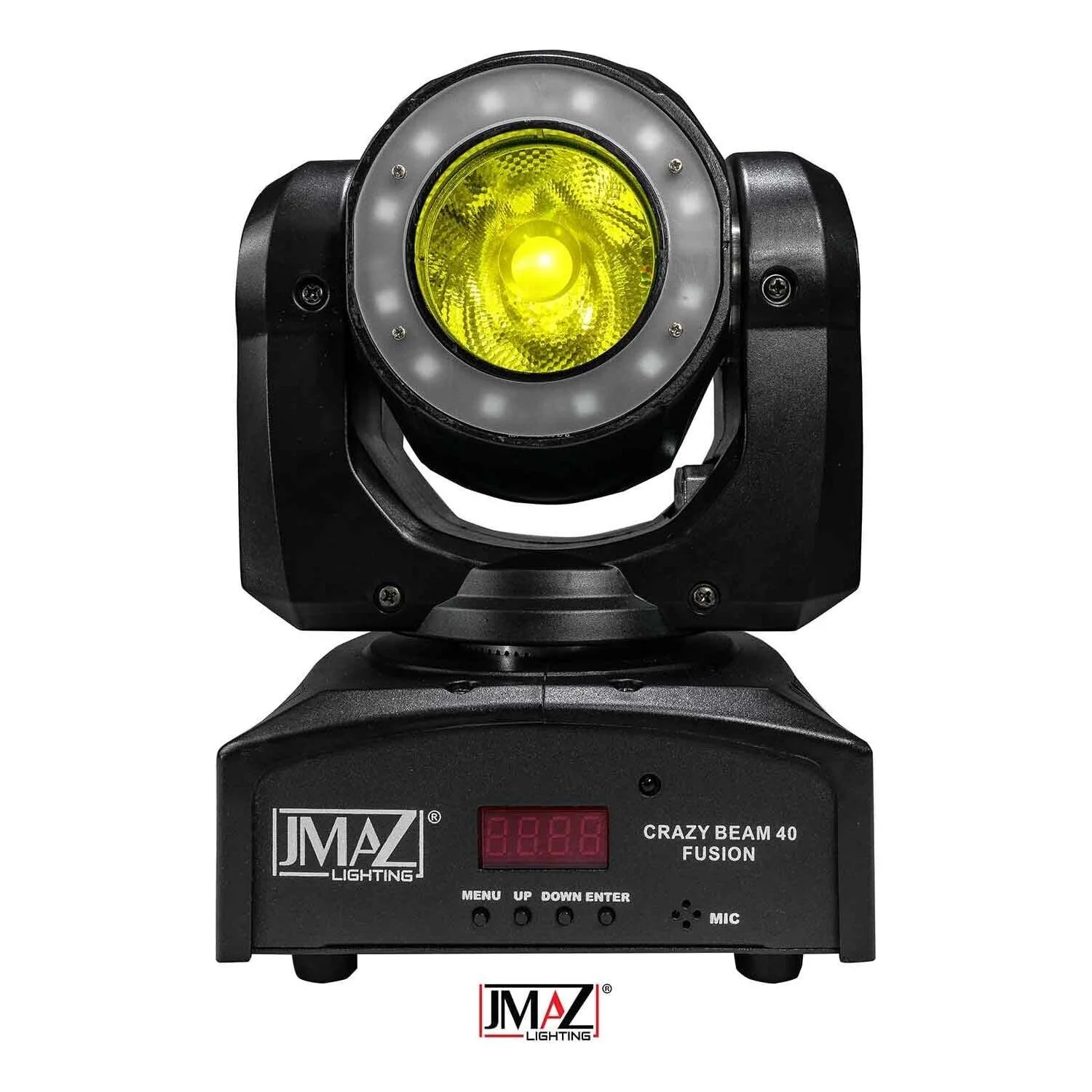 JMAZ Crazy Beam 40 Fusion LED Moving Head Beam Light 40-Watt Quad RGBW with LED Ring DMX512 For Stage Light Disco DJ Wedding Party Show Live Concert Lighting - Image 3