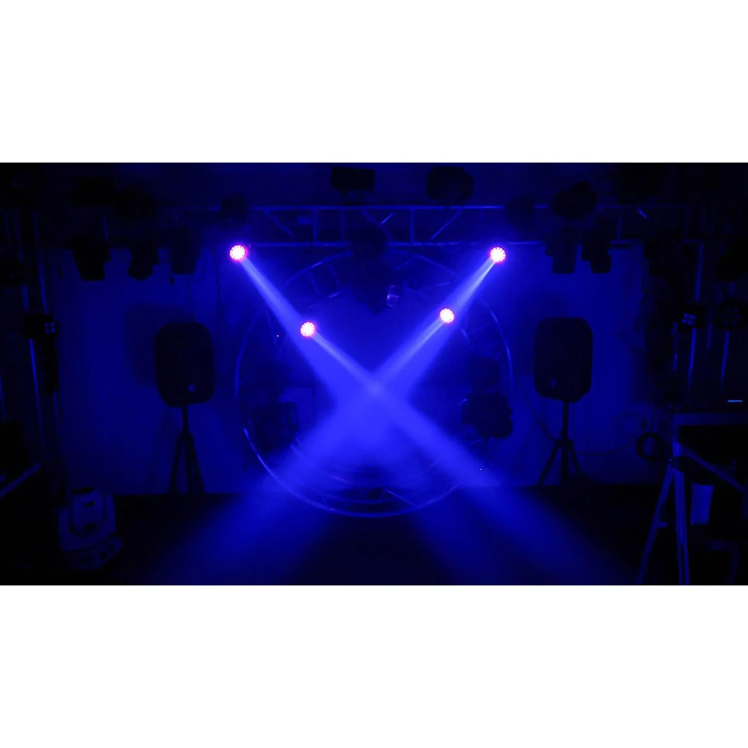 JMAZ Crazy Beam 40 Fusion LED Moving Head Beam Light 40-Watt Quad RGBW with LED Ring DMX512 For Stage Light Disco DJ Wedding Party Show Live Concert Lighting - Image 8