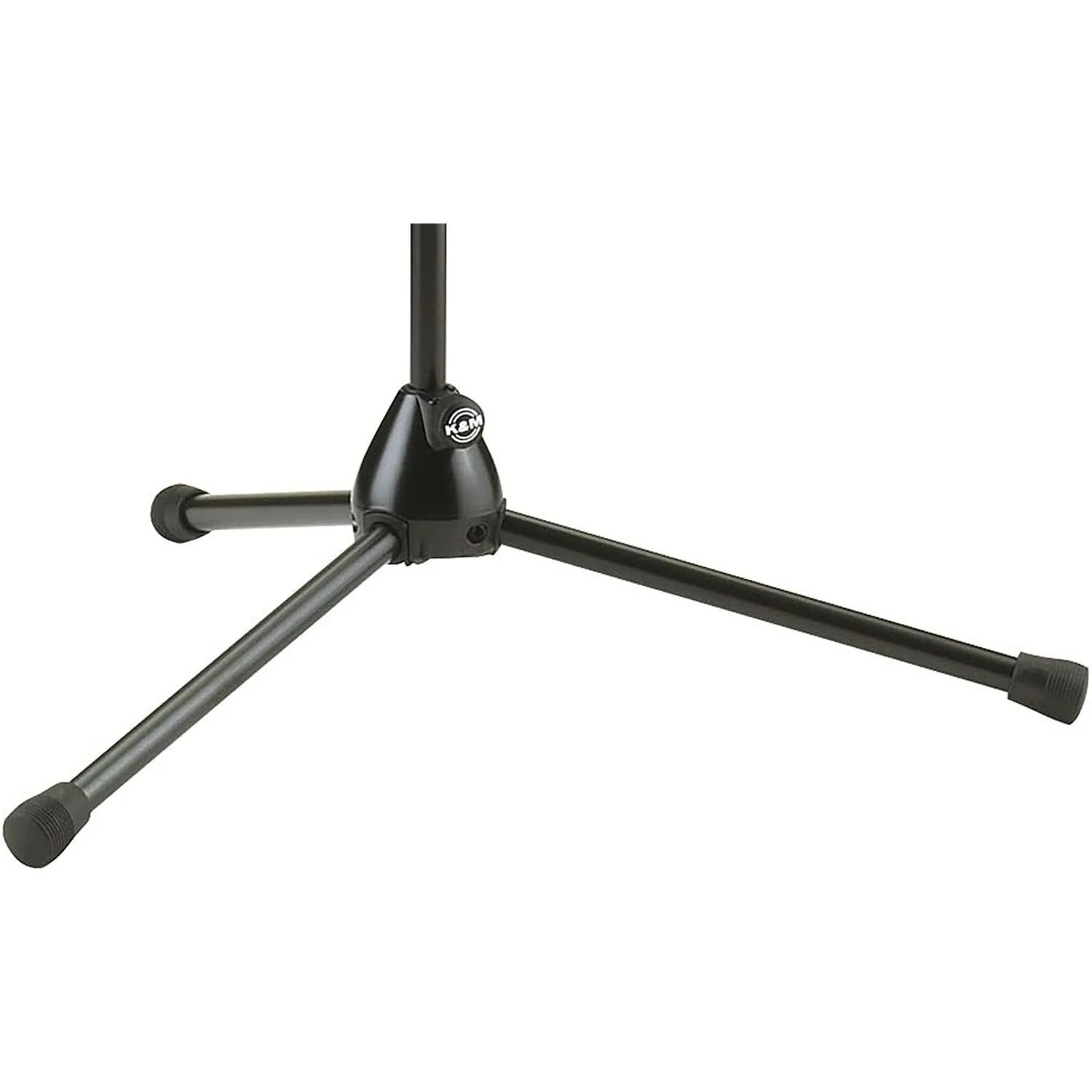 K&M König & Meyer 20130.500.55 Tripod Microphone Stand, Lightweight Base, Sturdy Folding Legs, Adjustable Height Clutch Up To 63”, Storage/Travel Compact Design, Pro Grade, German Made, Black - Image 2