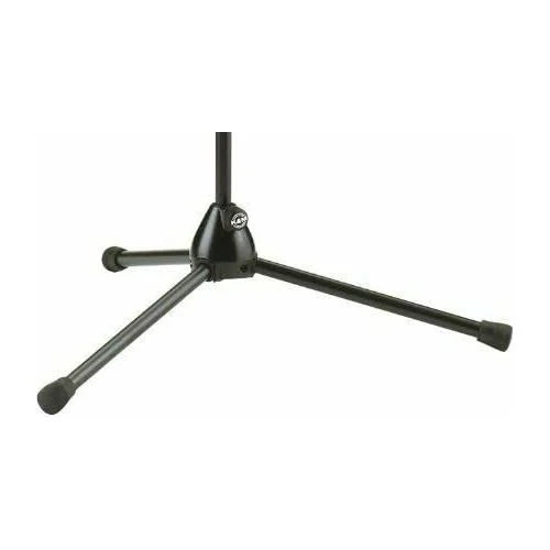 K&M König & Meyer 20130.500.55 Tripod Microphone Stand, Lightweight Base, Sturdy Folding Legs, Adjustable Height Clutch Up To 63”, Storage/Travel Compact Design, Pro Grade, German Made, Black - Image 3