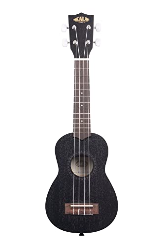 Kala Brand Music Co., 4-String Ukulele, Black (KA-15S-BLK) - Image 2