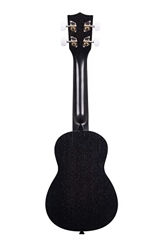 Kala Brand Music Co., 4-String Ukulele, Black (KA-15S-BLK) - Image 4