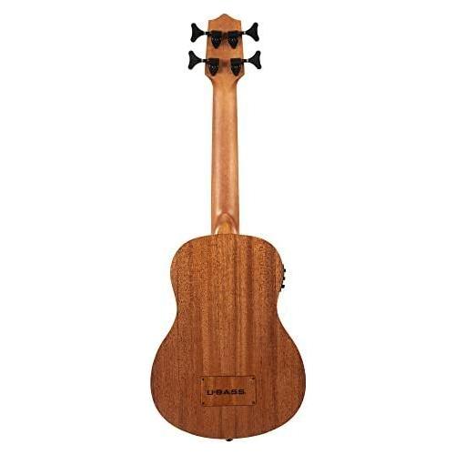 Kala Brand Music Co, 4-String Ukulele, Right, Natural, UBASS BAKITHI-FS - Image 3
