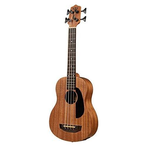Kala Brand Music Co, 4-String Ukulele, Right, Natural, UBASS BAKITHI-FS - Image 5