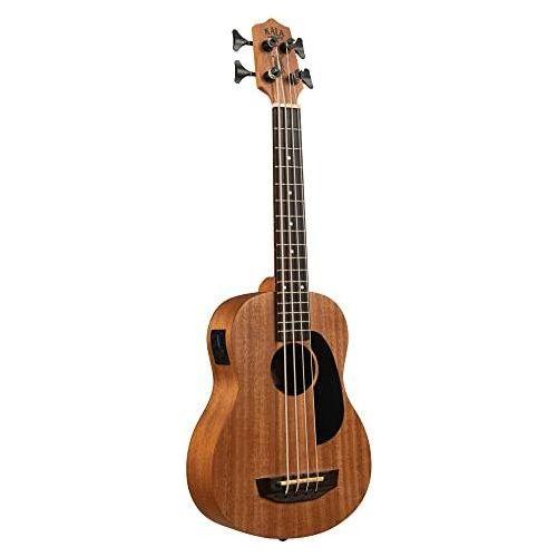 Kala Brand Music Co, 4-String Ukulele, Right, Natural, UBASS BAKITHI-FS - Image 6