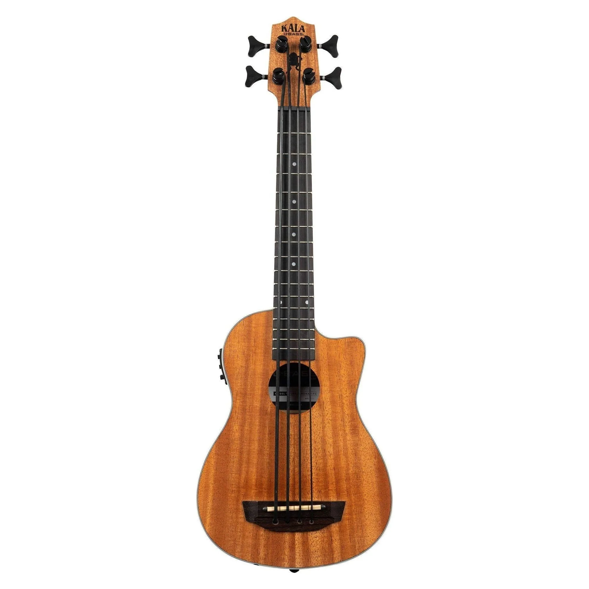 Kala Brand Music Co., 4-String Ukulele, Right, Natural, Ubass Scout-FS - Image 2