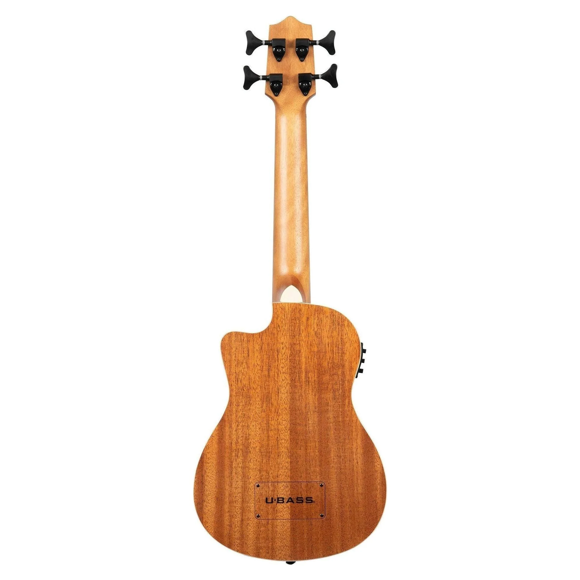 Kala Brand Music Co., 4-String Ukulele, Right, Natural, Ubass Scout-FS - Image 3