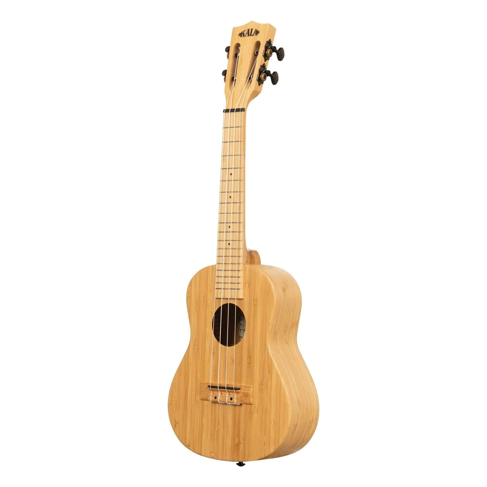Kala Brand Music Co. Bamboo Collection, 4-String Ukulele, Right, Natural, Concert (KA-BMB-C) - Image 2