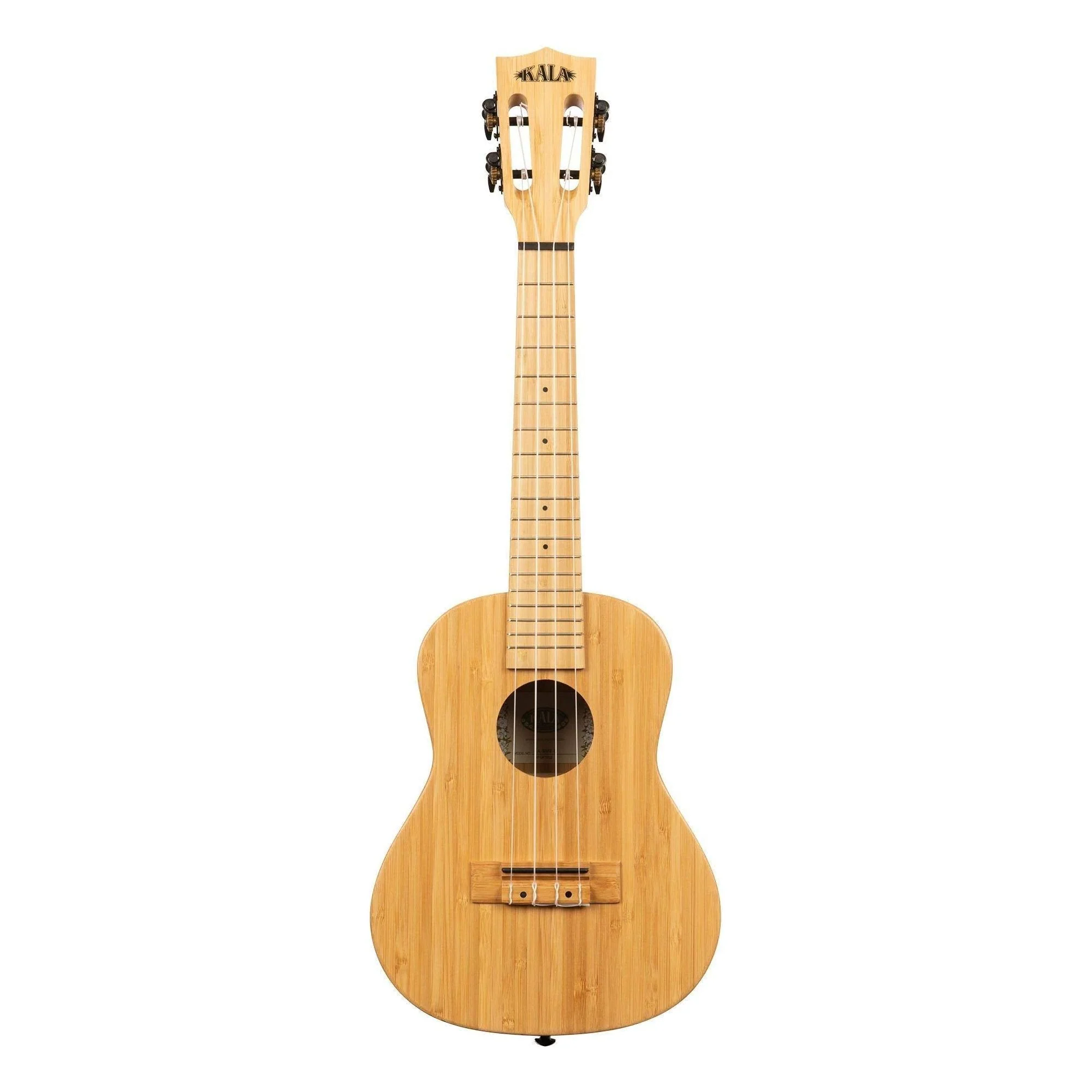 Kala Brand Music Co. Bamboo Collection, 4-String Ukulele, Right, Natural, Concert (KA-BMB-C) - Image 4