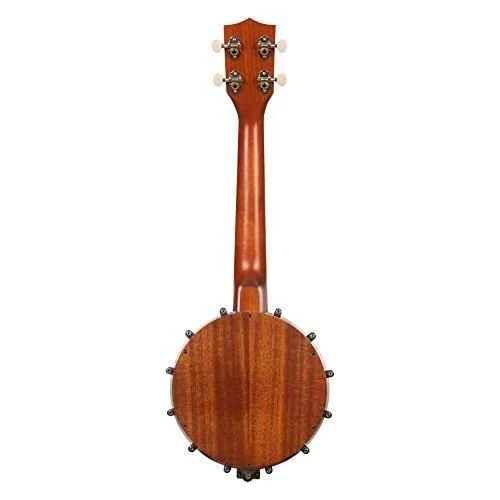 Kala Brand Music Co. Natural Mahogany Satin Concert Banjo Ukulele - Banjolele (KA-BNJ-MHG-C) - Image 3