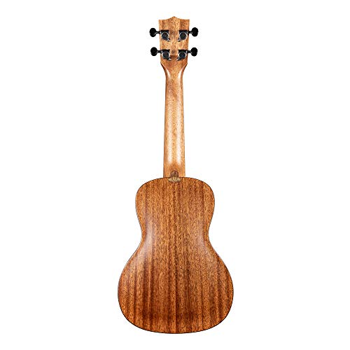 Kala Brand Music Co. Solid Spruce Top Mahogany Travel, 4-String Ukulele, Natural, Concert (KA-SSTU-C) - Image 4