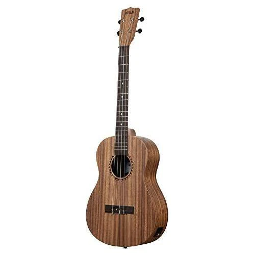 Kala Brand Music Co. Teak Collection, 4-String Ukulele, Natural, Baritone (KA - Image 4