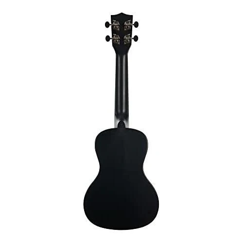 Kala Brand Music Co. The Waterman Beach Collection, 4-String Ukulele, Right, Black Sand, Concert (KA-WMS-BK-C) - Image 3