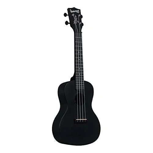 Kala Brand Music Co. The Waterman Beach Collection, 4-String Ukulele, Right, Black Sand, Concert (KA-WMS-BK-C) - Image 6