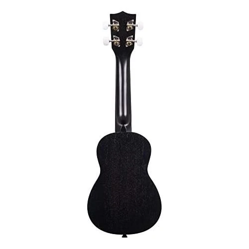 Kala KA-15S BLK Satin Mahogany Soprano Ukulele (Black) - Image 2