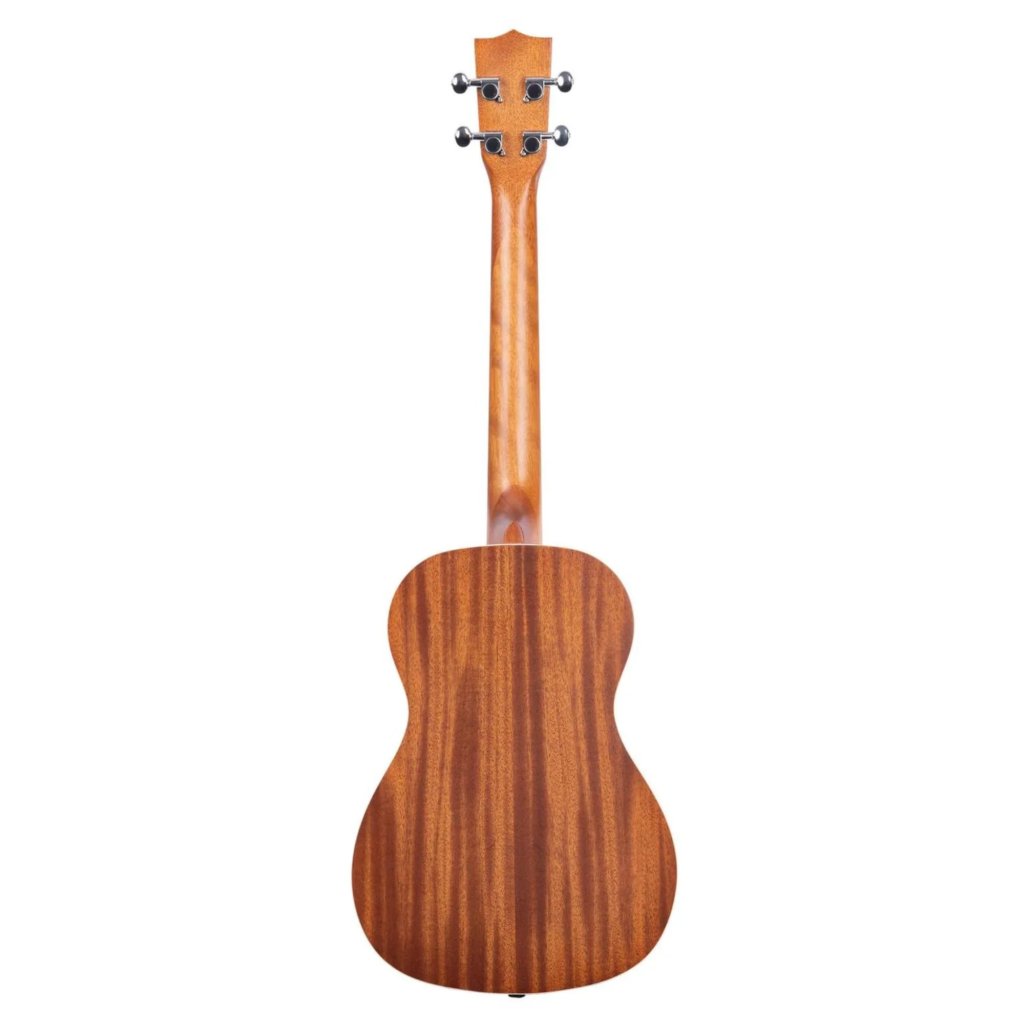 Kala KA-B Mahogany Baritone Ukulele Bundle with KALA Klipz Blue Clip-On Tuner & Polishing Cloth – All-Mahogany Construction, Warm Tone, Chrome Die-Cast Tuners, Ideal for Beginners & Pros - Image 5