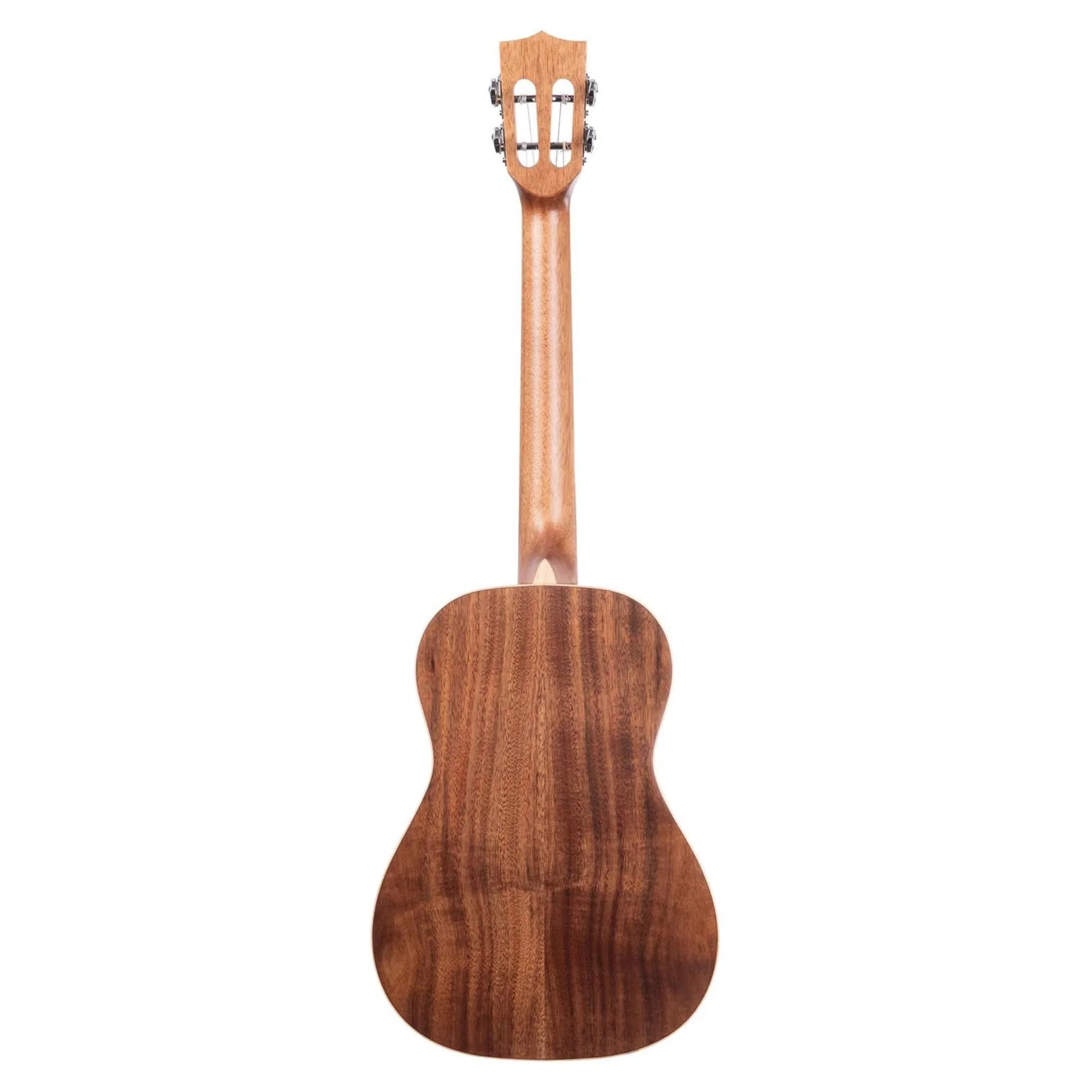 Kala KA-SA-B Solid Acacia Baritone Ukulele Satin Natural Bundle with KALA Klipz Blue Clip-On Tuner & Polishing Cloth – Rich Tone, Maple Binding, Slotted Headstock, Premium Baritone Build - Image 5