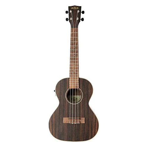 Kala KA-EBY-TE Ebony Tenor Acoustic-Electric Ukulele - Image 5