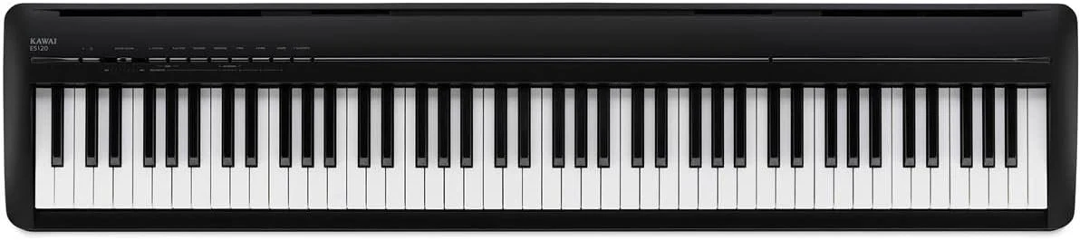 Kawai ES120 88-key Digital Piano with Speakers - Black
