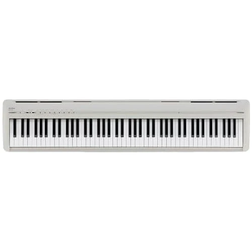Kawai ES120 88-Key Portable Digital Piano, Light Gray Bundle with Kawai F-10H Damper Pedal and Liquid Audio Polishing Cloth - Image 3