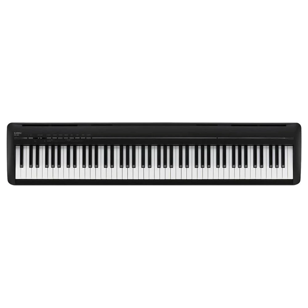Kawai ES120 88-Key Portable Digital Piano, Stylish Black Bundle with Kawai F-10H Damper Pedal and Liquid Audio Polishing Cloth - Image 3