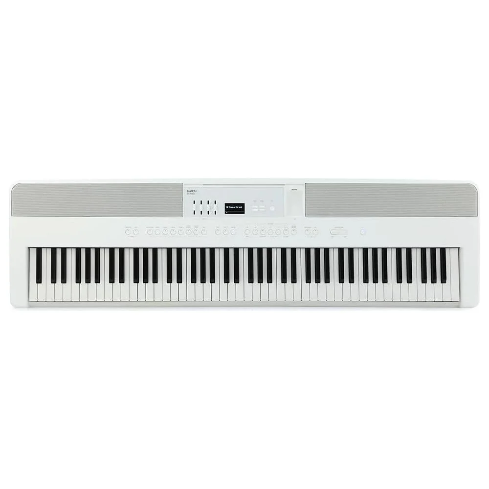 Kawai ES920 88-Key Digital Piano, Snow White Bundle with Kawai F-10H Damper Pedal and Liquid Audio Polishing Cloth - Image 3
