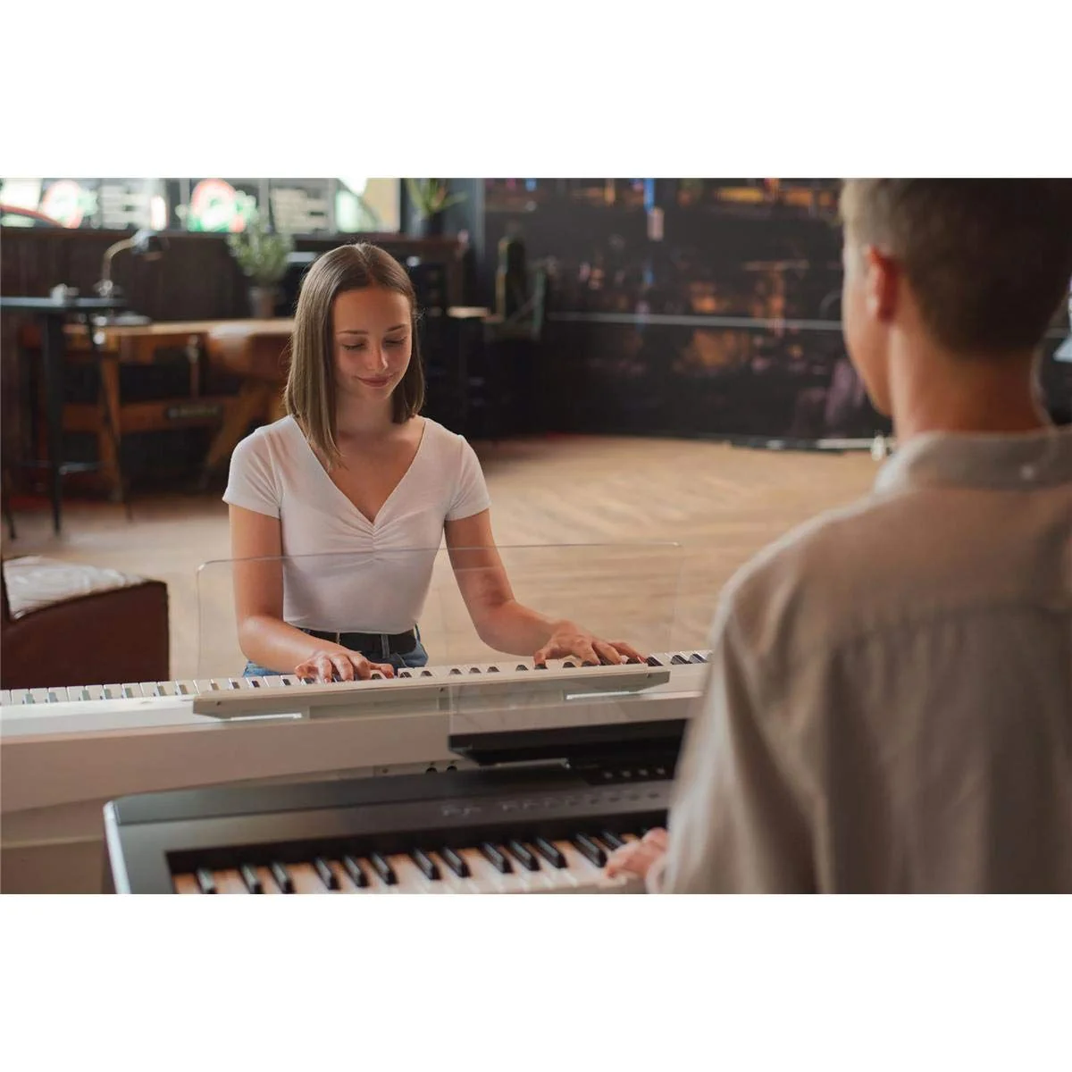 Kawai ES920 88-key Digital Piano - White - Image 4