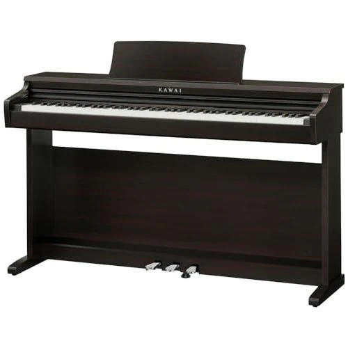 Kawai KDP120 Digital Piano in a Premium Rosewood Finish Bundle with Kawai F-10H Damper Pedal and Liquid Audio Polishing Cloth - Image 4