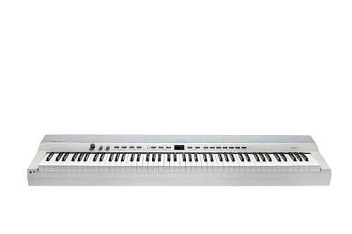 Kurzweil Ka P1 88-Key Weighted Hammer Action Digital Piano with 28 flagship Voices + Power Supply + Sustain Pedal
