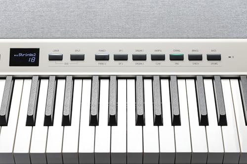 Kurzweil Ka P1 88-Key Weighted Hammer Action Digital Piano with 28 flagship Voices + Power Supply + Sustain Pedal - Image 3