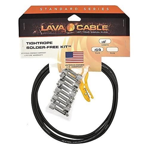 Lava LCTRK TightRope Solder-Free Kit, 10' Cable, 10 R/A plugs - Image 4