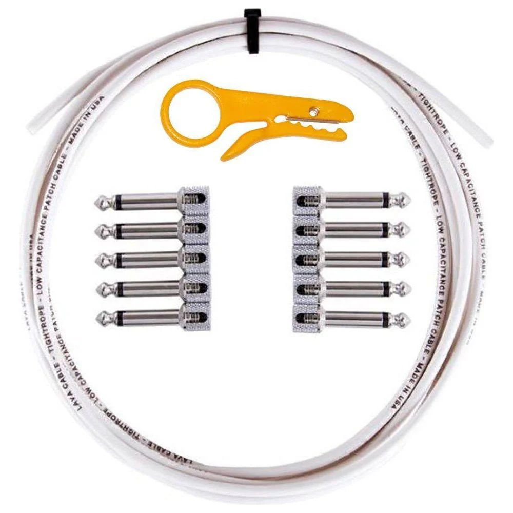 Lava LCTRK TightRope Solder-Free Kit, 10' Cable, 10 R/A plugs - Image 7