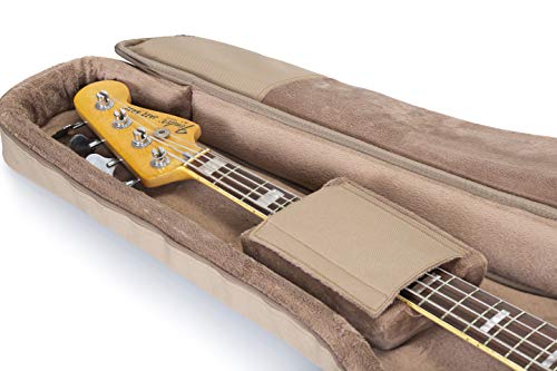 Levy's Leathers Deluxe Gig Bag for Electric Guitars with Padded Backpack Straps and Large Exterior Pocket - Image 6