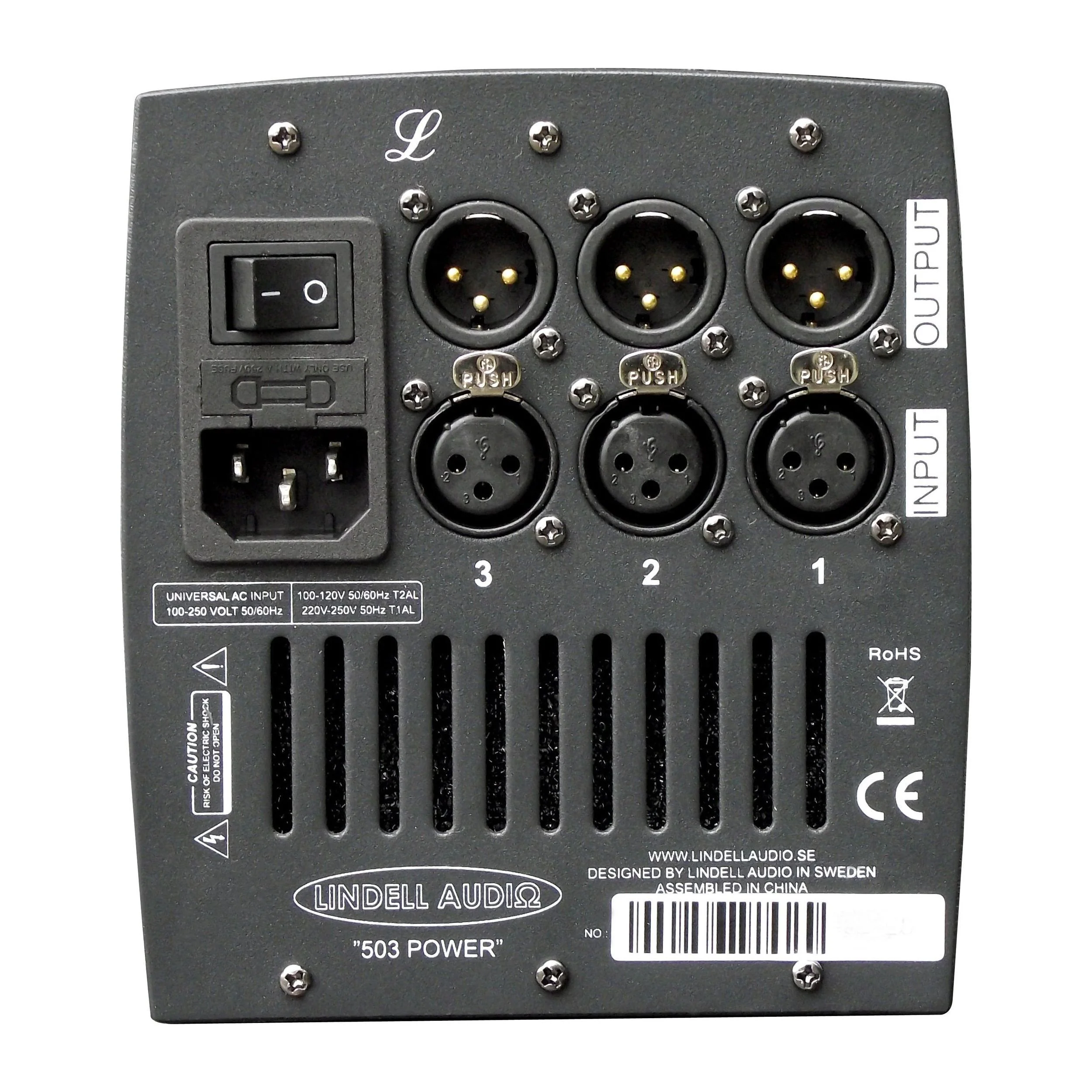 Lindell Audio 503 Power 3-Slot 500 Series Chassis - Image 2