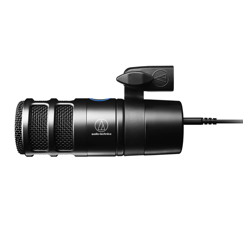 Liquid Audio Audio Technica AT2040 Black Hypercardioid Dynamic Podcast Microphone Bundle w/POP Filter Polishing Cloth - Image 5