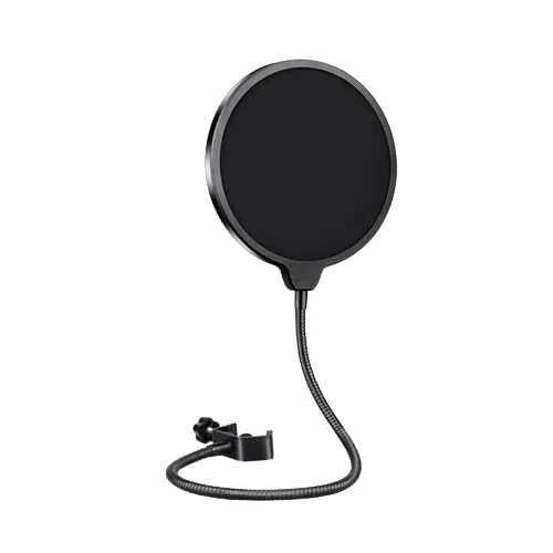 Liquid Audio Audio Technica AT2040 Black Hypercardioid Dynamic Podcast Microphone Bundle w/POP Filter Polishing Cloth - Image 8