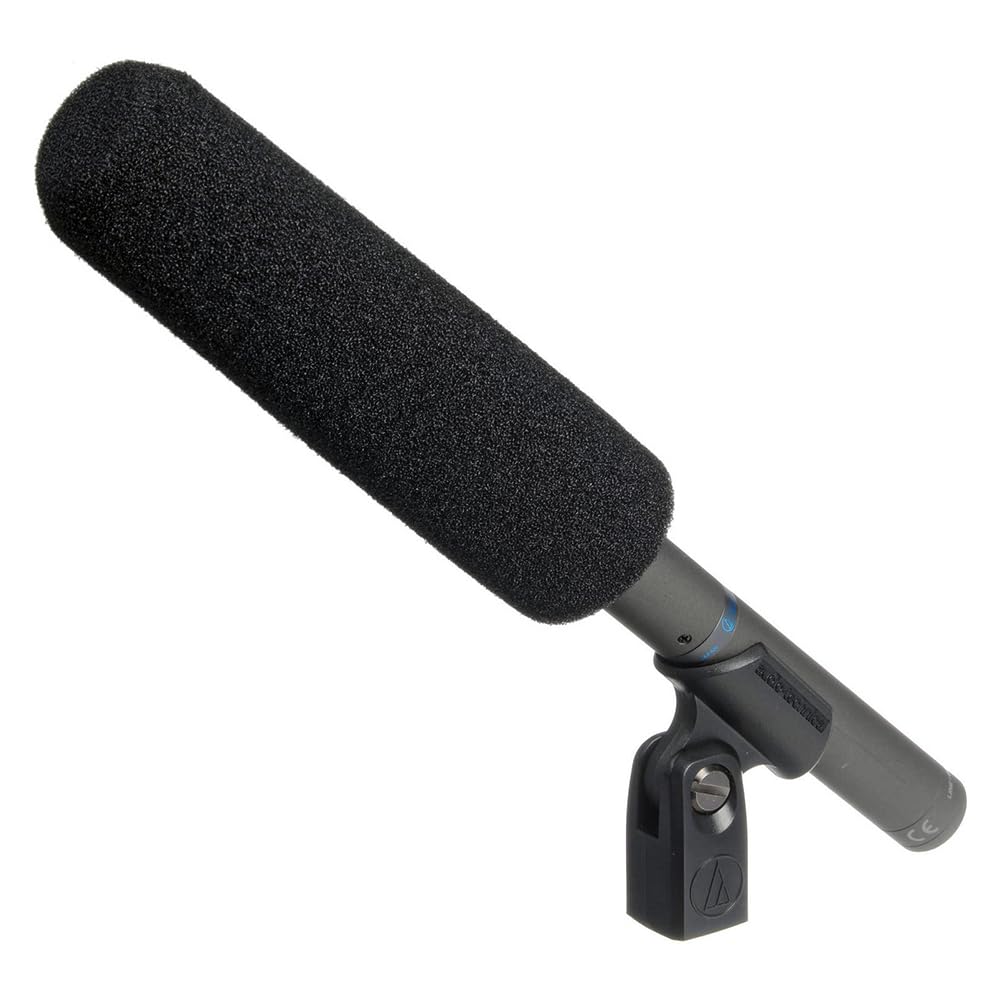 Liquid Audio Audio Technica AT897 Line + Gradient Condenser Microphone Bundle w/Pig Hog PHM10 8mm Mic Cable, Pop Filter Polishing Cloth - Image 3